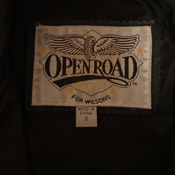 Open Road REAL LEATHER JACKET SMALL - Picture 3 of 12